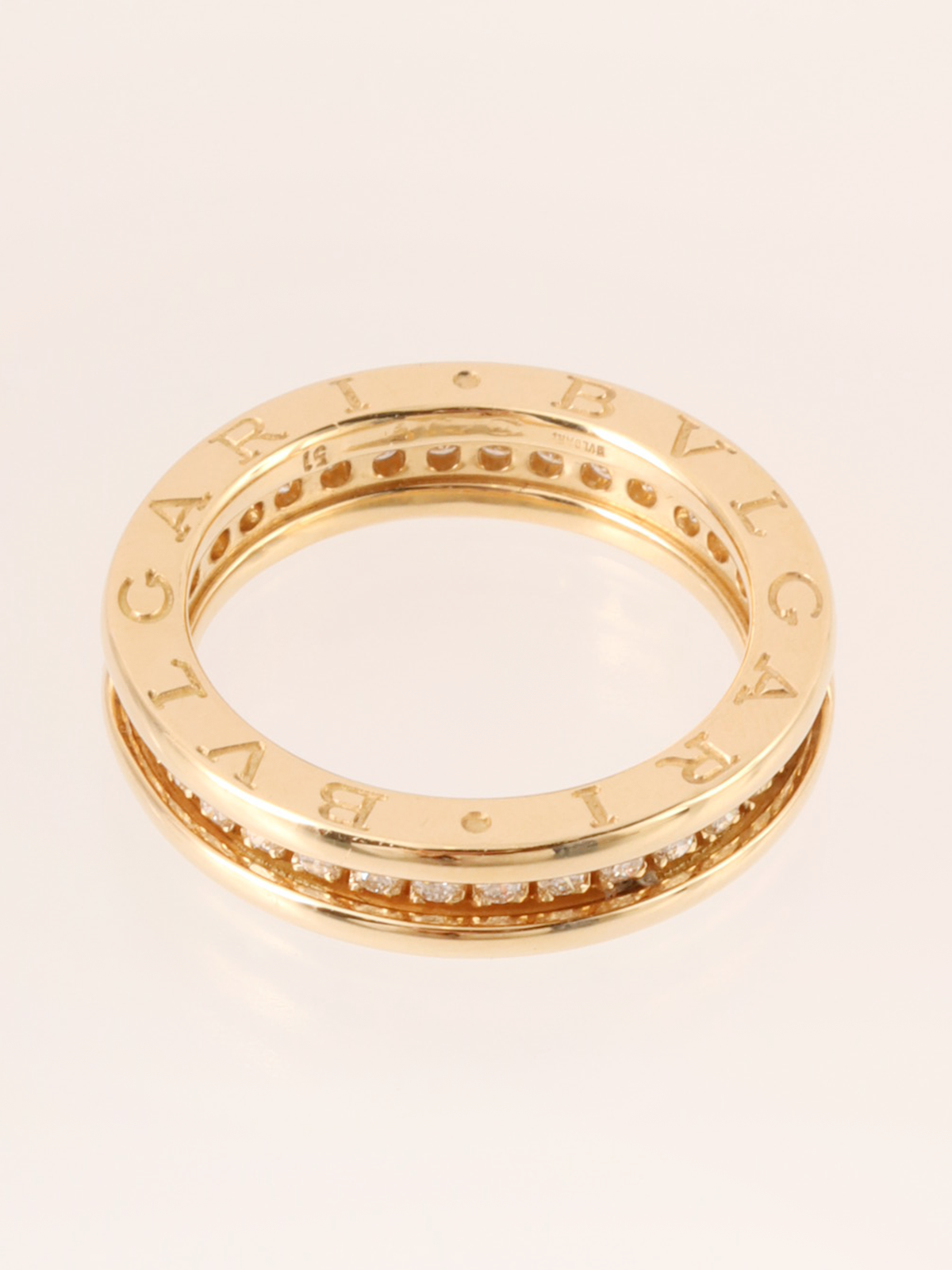 楽天市場】ブルガリ 指輪 メンズ ビー ゼロワン B-ZERO1 リング 54号 イエローゴールド BVLGARI 750YG 中古 :  ＢｒａｎｄＭａｘ